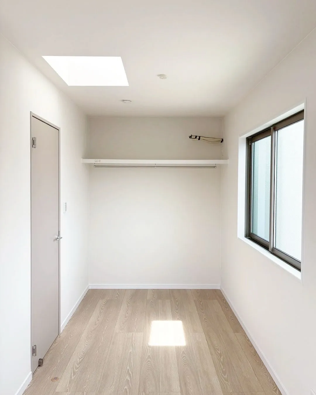 仕切らないから広く感じる、