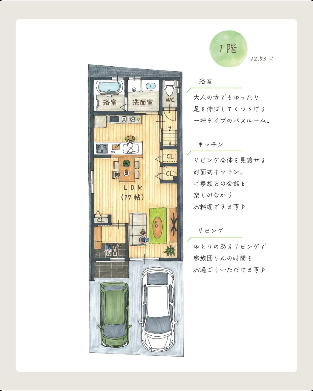 🏡⋆*間取りのご紹介🎨